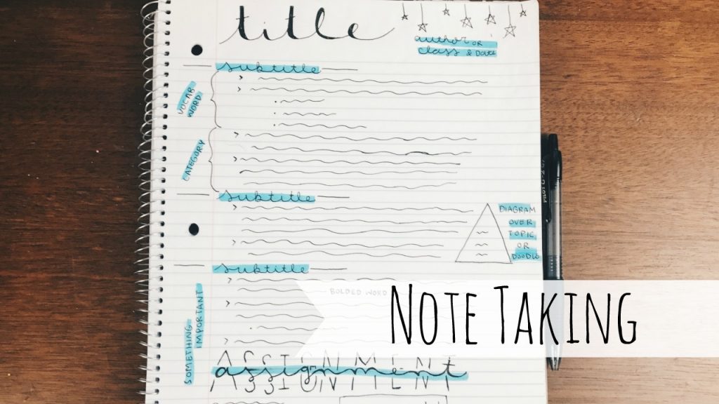 how to get notes college